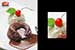 Holy Smoke - Hot molten chocolate lava cake with vanilla icecream & Vanilla icecream with a cherry